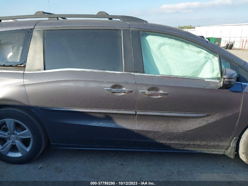 2018 HONDA ODYSSEY EX-L - 5FNRL6H78JB067614