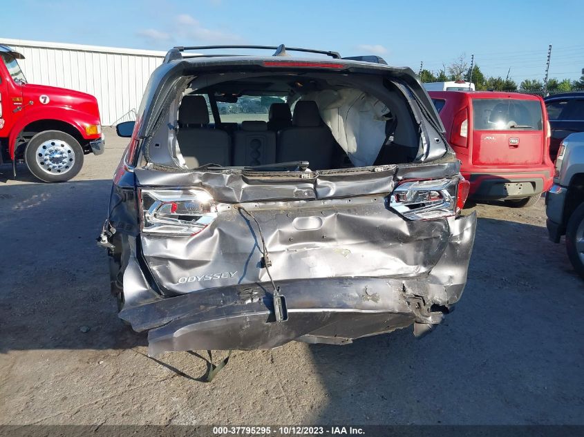 2018 HONDA ODYSSEY EX-L - 5FNRL6H78JB067614