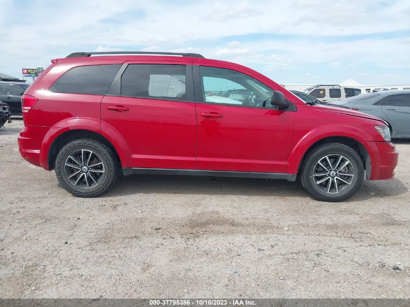2018 DODGE JOURNEY SE - 3C4PDCAB1JT309534