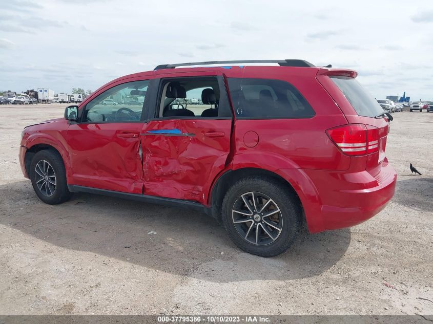 2018 DODGE JOURNEY SE - 3C4PDCAB1JT309534