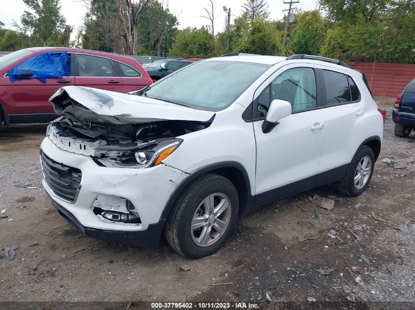 2021 CHEVROLET TRAX LT - KL7CJPSM4MB374394