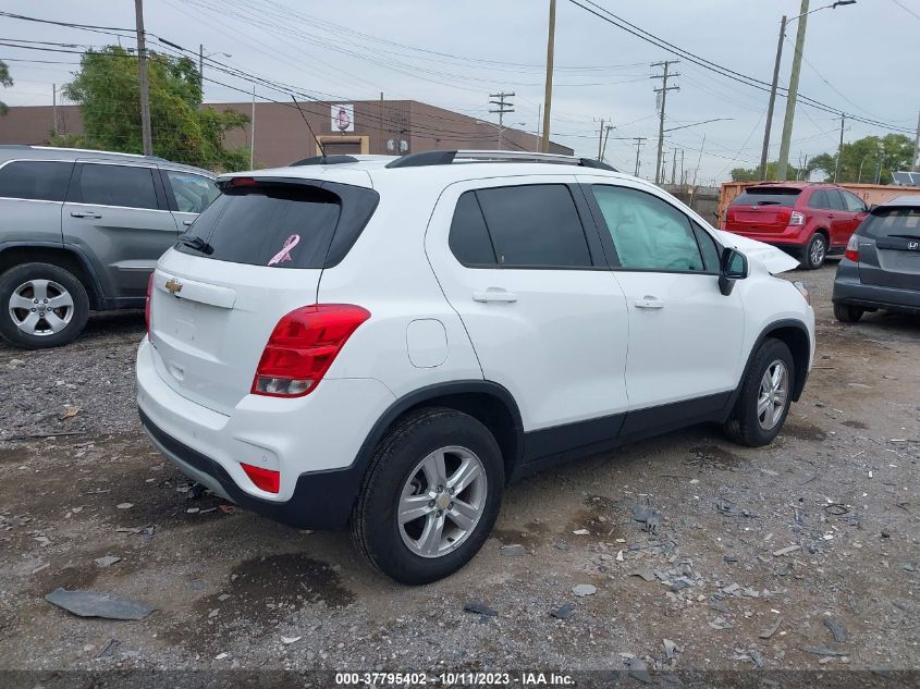 2021 CHEVROLET TRAX LT - KL7CJPSM4MB374394