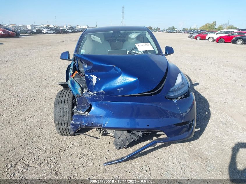 2021 TESLA MODEL Y LONG RANGE - 5YJYGAEE4MF230690