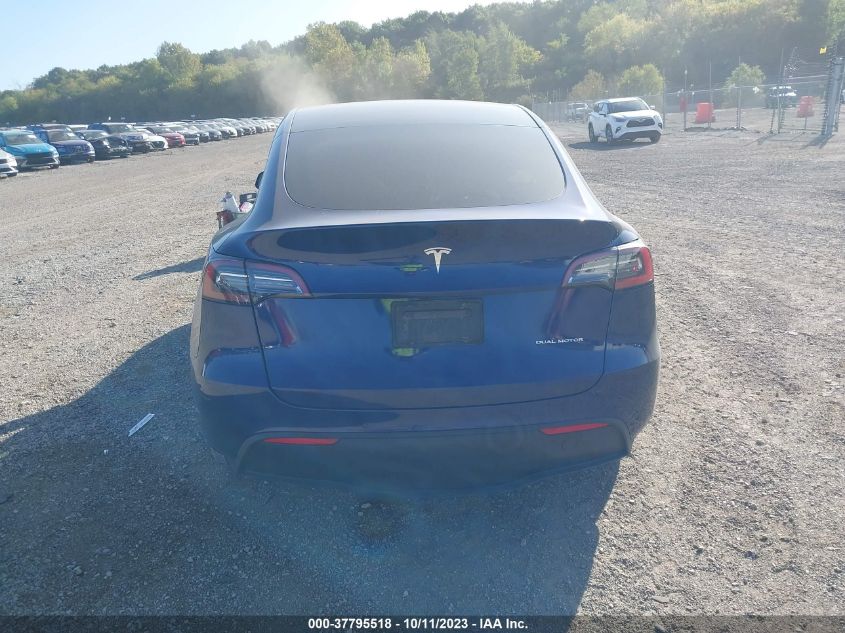 2021 TESLA MODEL Y LONG RANGE - 5YJYGAEE4MF230690