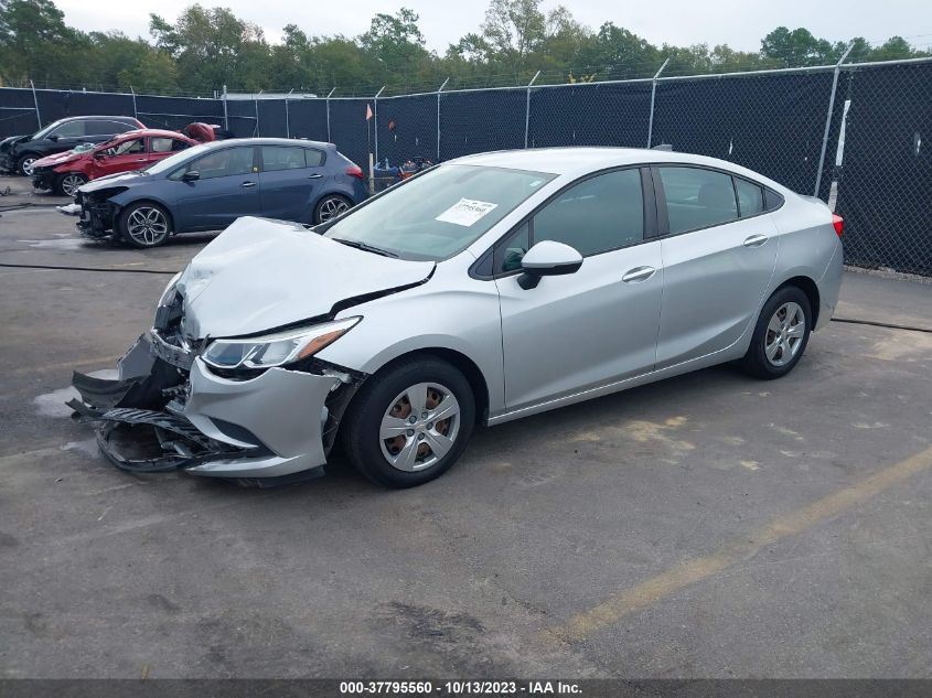 2018 CHEVROLET CRUZE LS - 1G1BC5SMXJ7160952