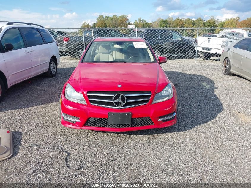 2014 MERCEDES-BENZ C 250 SPORT/LUXURY WDDGF4HB0ER320406