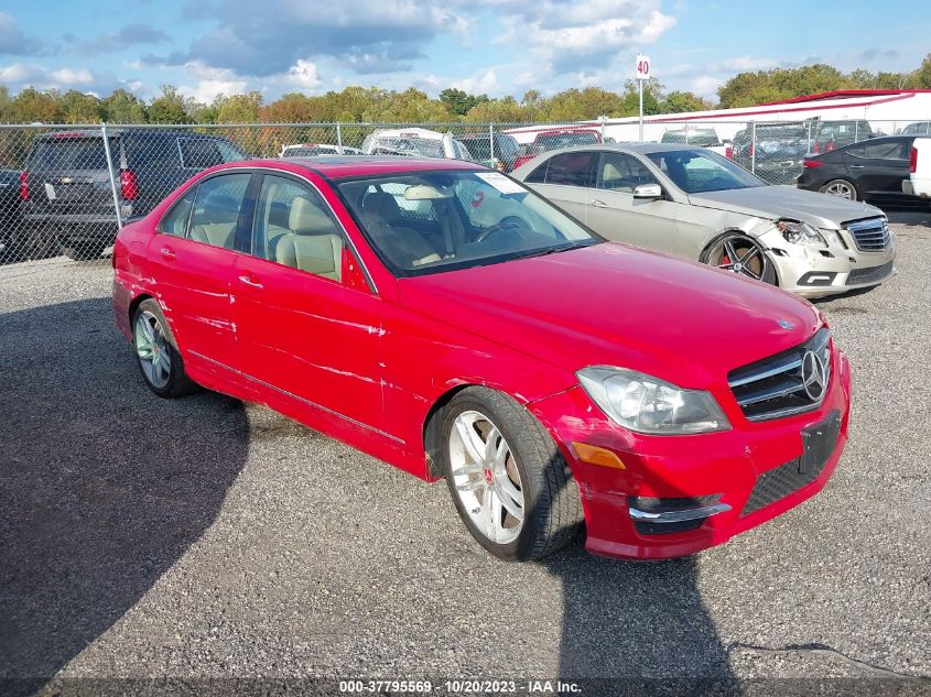 2014 MERCEDES-BENZ C 250 SPORT/LUXURY - WDDGF4HB0ER320406