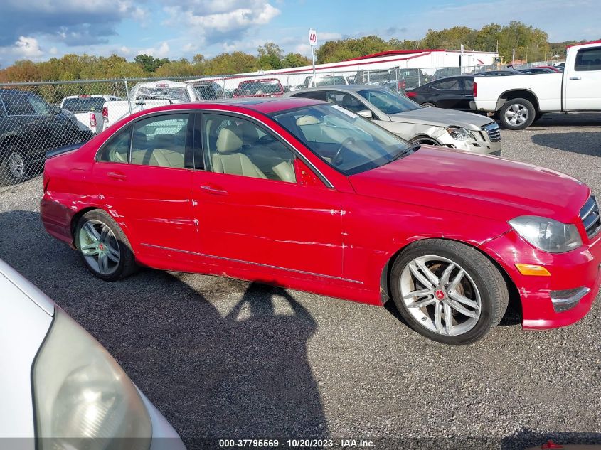 2014 MERCEDES-BENZ C 250 SPORT/LUXURY WDDGF4HB0ER320406
