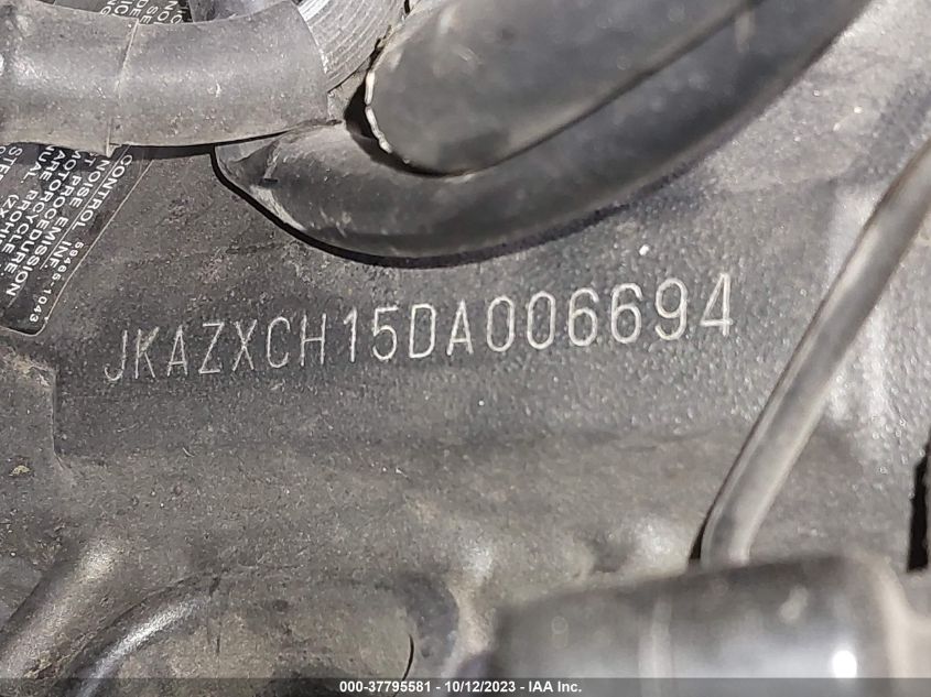 2013 KAWASAKI ZX1000 H JKAZXCH15DA006694