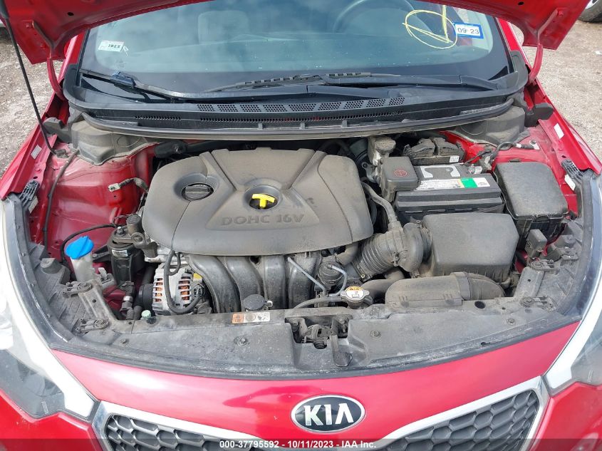 2016 KIA FORTE LX - KNAFX4A62G5509808