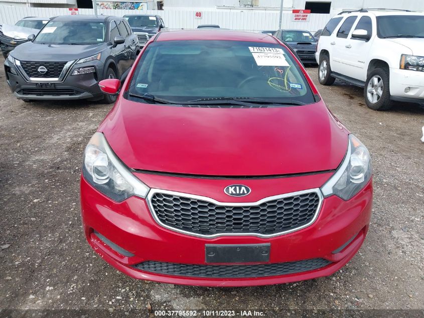2016 KIA FORTE LX - KNAFX4A62G5509808
