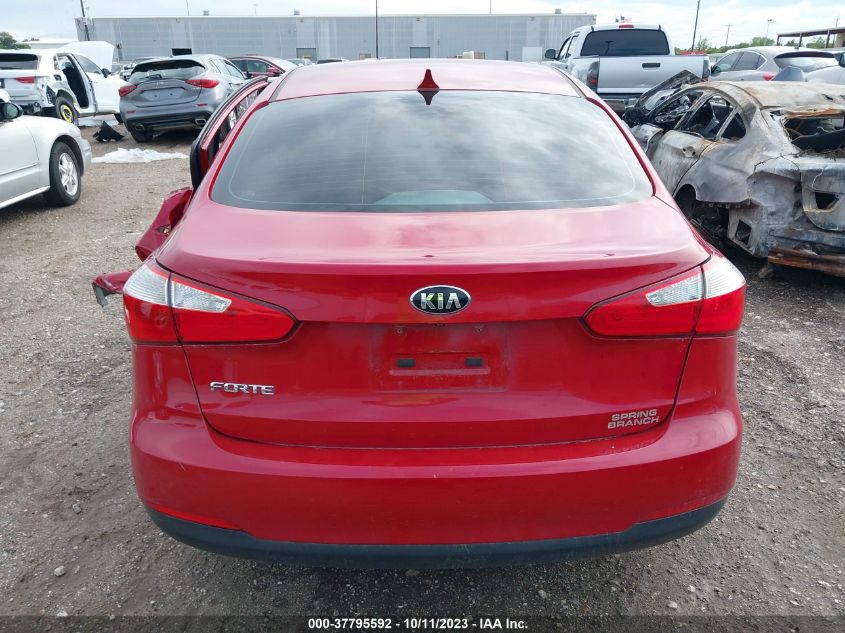 2016 KIA FORTE LX - KNAFX4A62G5509808