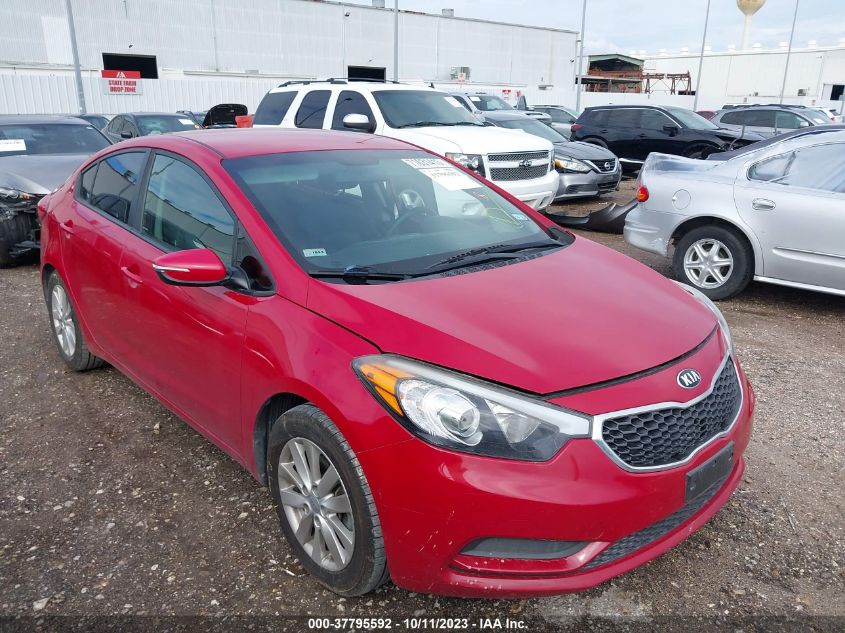 2016 KIA FORTE LX - KNAFX4A62G5509808