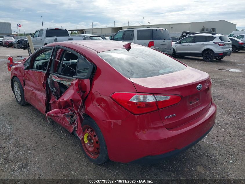 2016 KIA FORTE LX - KNAFX4A62G5509808