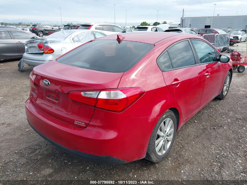 2016 KIA FORTE LX - KNAFX4A62G5509808