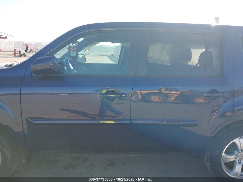 2014 HONDA PILOT EX - 5FNYF4H47EB012140
