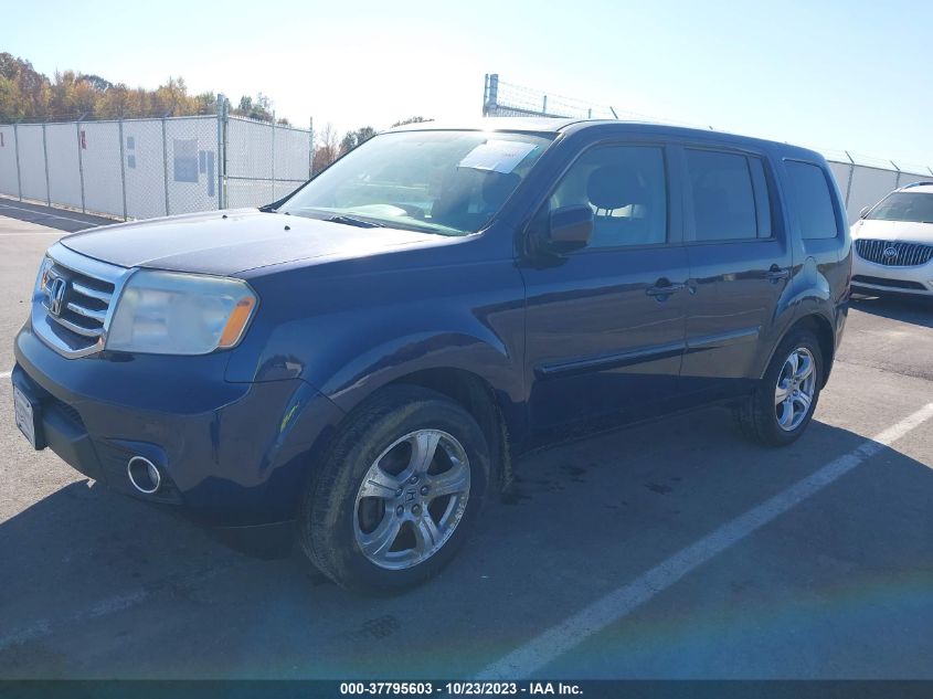 2014 HONDA PILOT EX - 5FNYF4H47EB012140