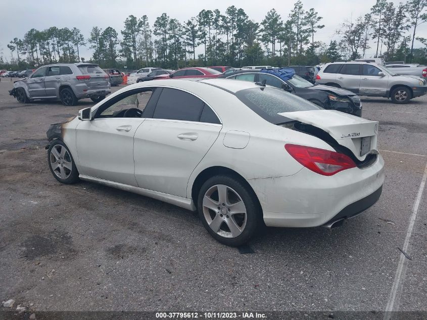 2016 MERCEDES-BENZ CLA CLA 250 - WDDSJ4EB5GN319324