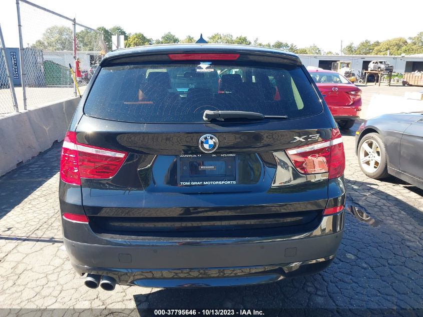 2014 BMW X3 XDRIVE28I - 5UXWX9C57E0D16196