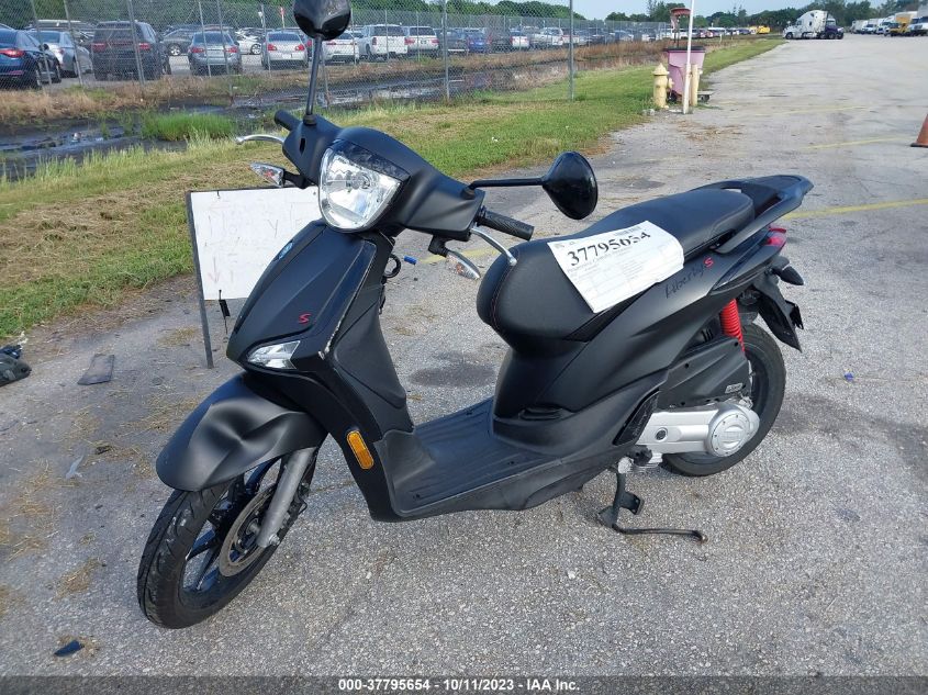 2022 PIAGGIO LIBERTY 50/50 S ZAPC546BXN7002561