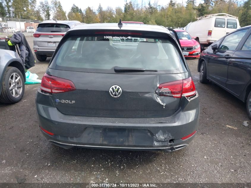 2019 VOLKSWAGEN E-GOLF SE - WVWKR7AU9KW919326