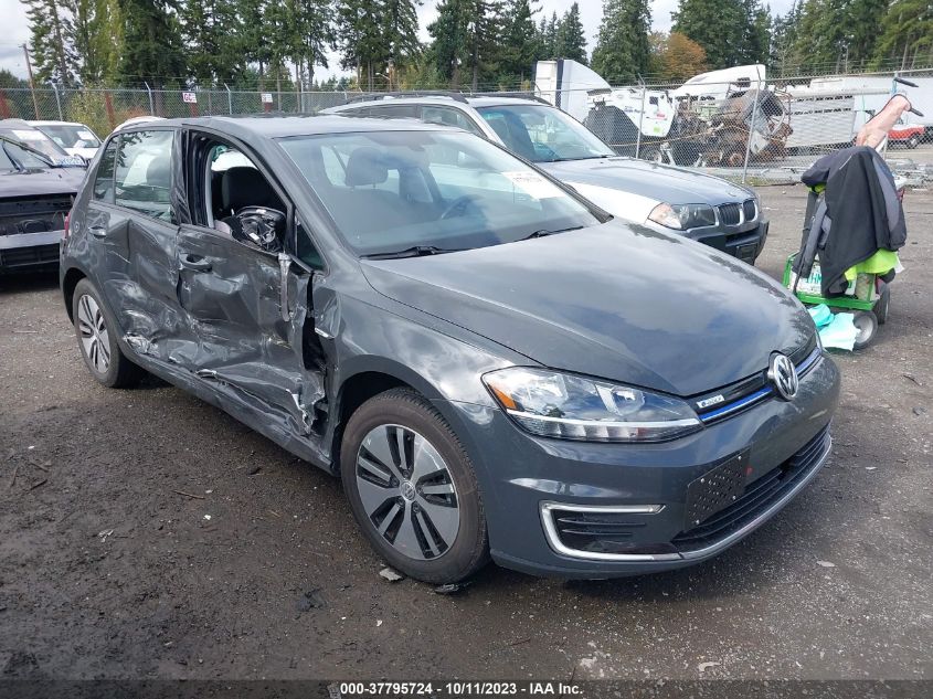 2019 VOLKSWAGEN E-GOLF SE - WVWKR7AU9KW919326