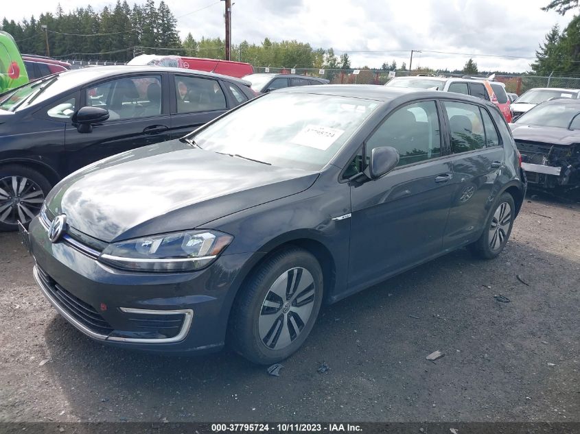 2019 VOLKSWAGEN E-GOLF SE - WVWKR7AU9KW919326