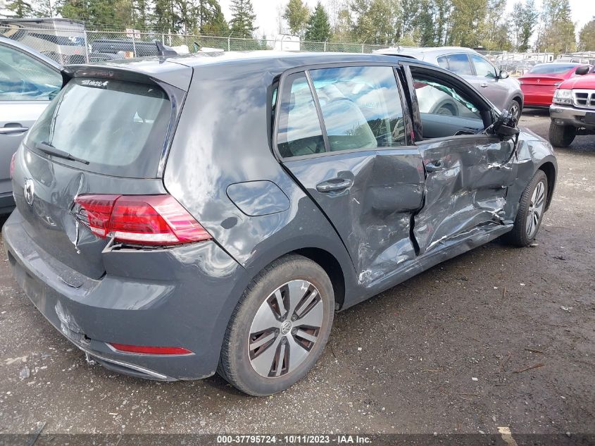 2019 VOLKSWAGEN E-GOLF SE - WVWKR7AU9KW919326