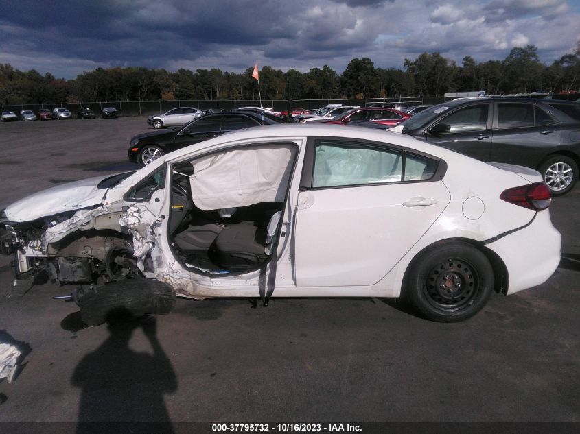 2017 KIA FORTE LX - 3KPFK4A70HE113599