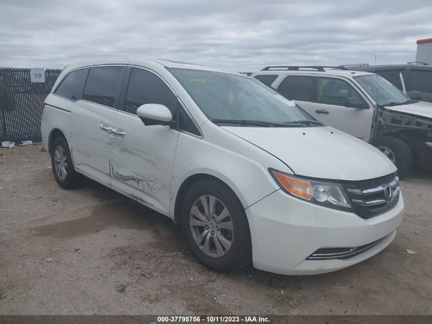 VIN 5FNRL5H69FB028555 2015 HONDA ODYSSEY no.1