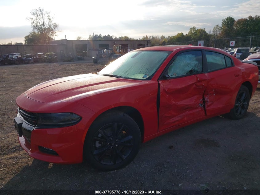 VIN 2C3CDXJG2PH569447 2023 DODGE CHARGER SXT