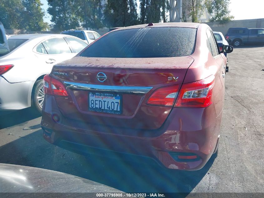 2018 NISSAN SENTRA SV - 3N1AB7AP5JY319617