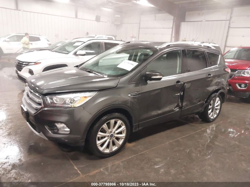 2017 FORD ESCAPE TITANIUM - 1FMCU9J92HUD53276