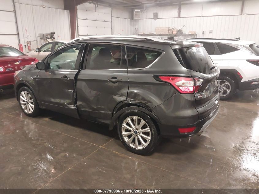 2017 FORD ESCAPE TITANIUM - 1FMCU9J92HUD53276