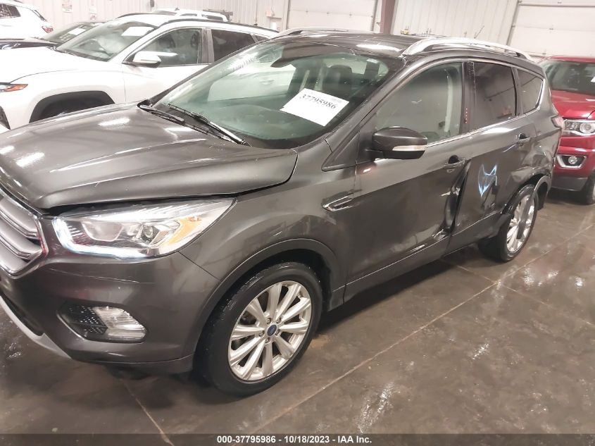 2017 FORD ESCAPE TITANIUM - 1FMCU9J92HUD53276