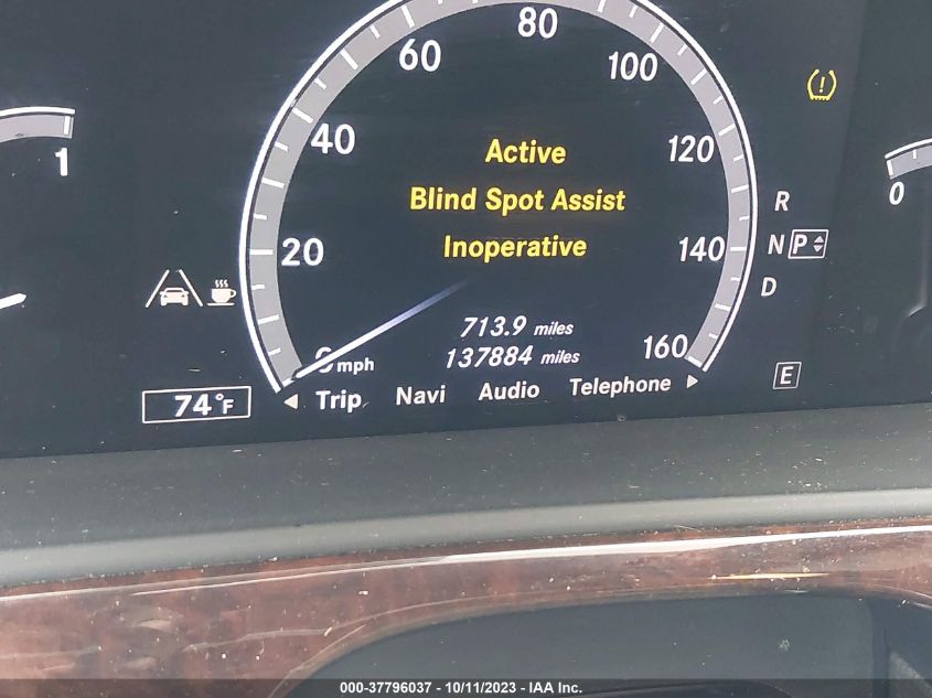 2013 MERCEDES-BENZ S 550 WDDNG7DB8DA493440