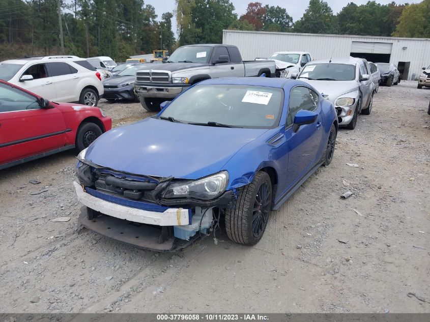 2015 SUBARU BRZ SERIES.BLUE - JF1ZCAC14F9601057