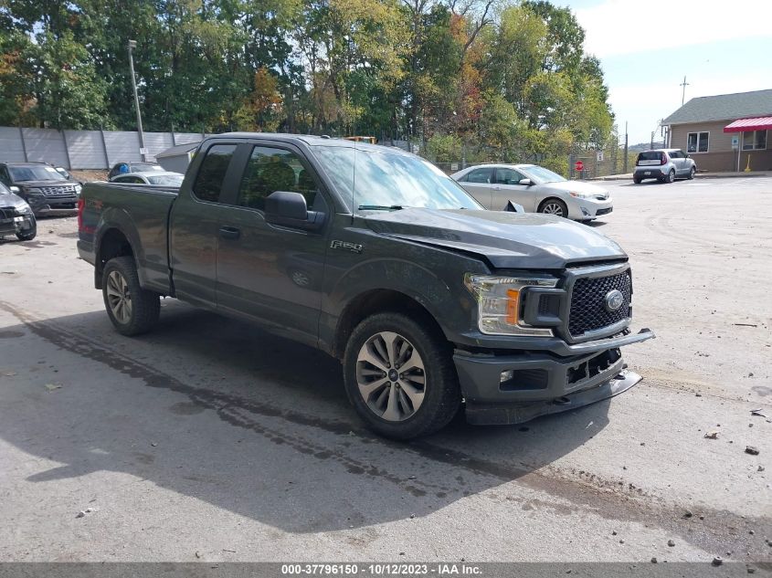 VIN 1FTEX1EP7JFB98216 2018 FORD F-150 no.1