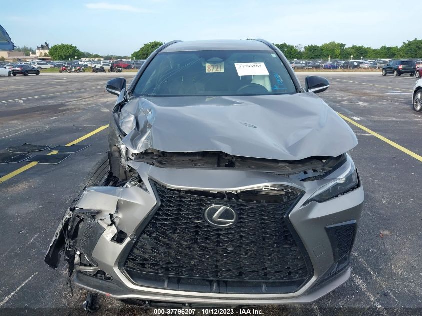 2022 LEXUS NX 350 F SPORT HANDLING 2T2KGCEZ4NC004655