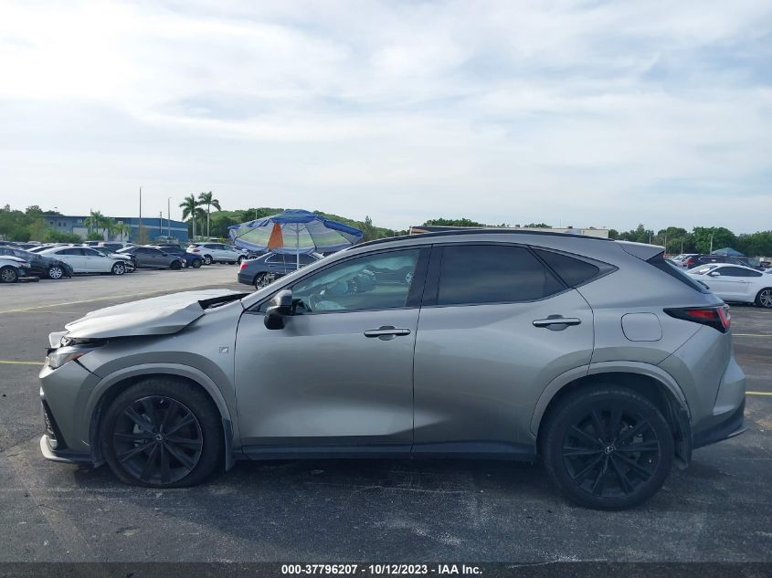 2022 LEXUS NX 350 F SPORT HANDLING 2T2KGCEZ4NC004655