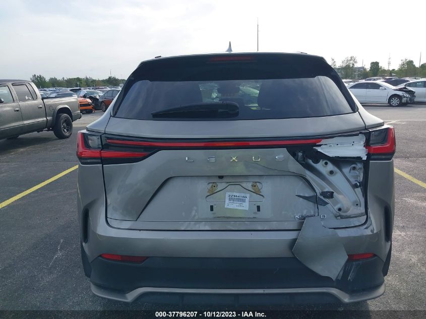 2022 LEXUS NX 350 F SPORT HANDLING 2T2KGCEZ4NC004655