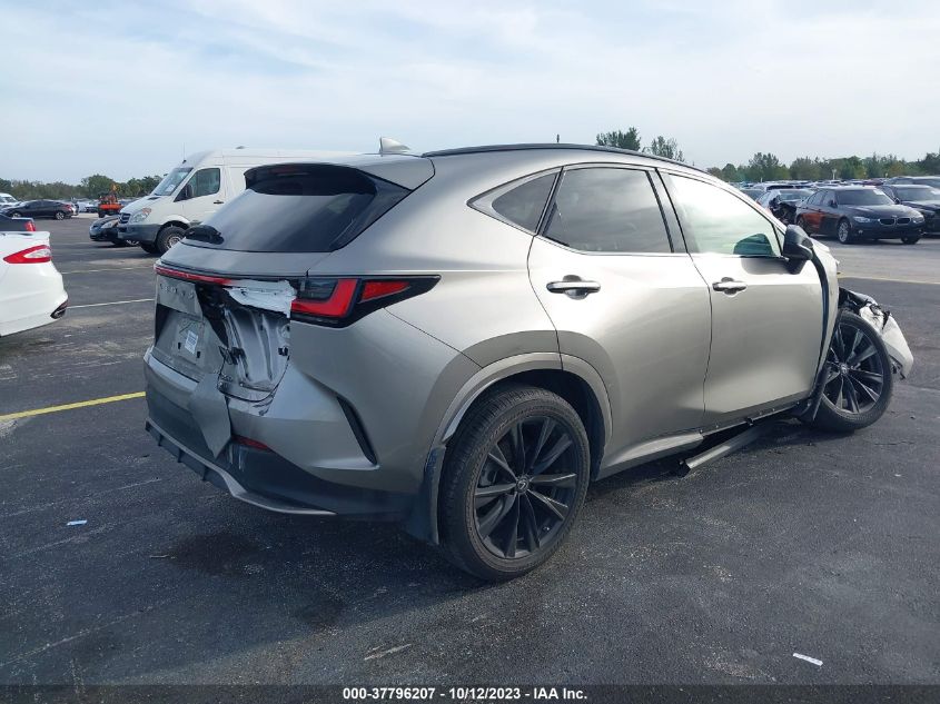 2022 LEXUS NX 350 F SPORT HANDLING 2T2KGCEZ4NC004655