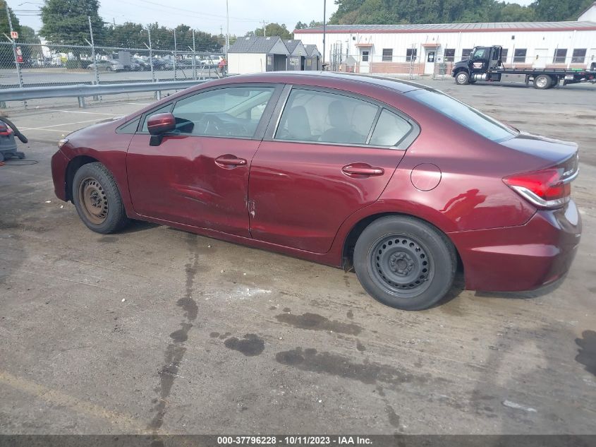 2015 HONDA CIVIC SEDAN LX - 19XFB2F5XFE239624