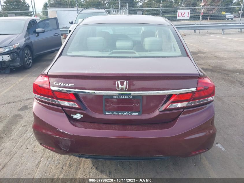 2015 HONDA CIVIC SEDAN LX - 19XFB2F5XFE239624
