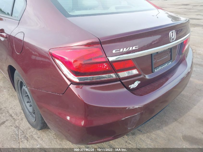 2015 HONDA CIVIC SEDAN LX - 19XFB2F5XFE239624