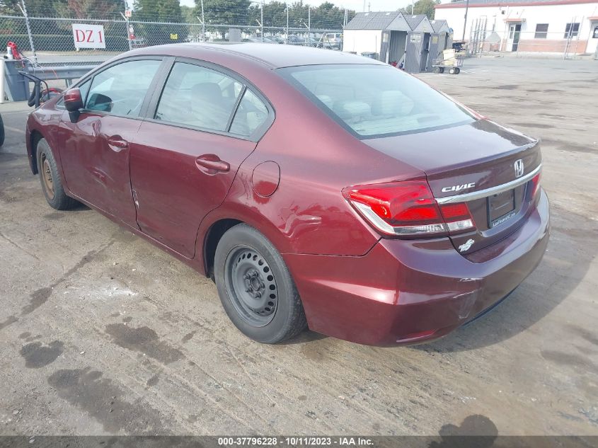 2015 HONDA CIVIC SEDAN LX - 19XFB2F5XFE239624