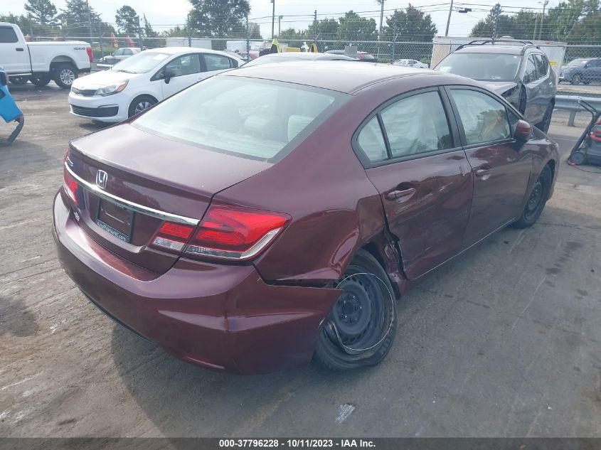 2015 HONDA CIVIC SEDAN LX - 19XFB2F5XFE239624