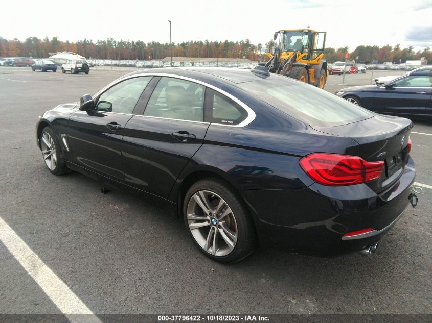 2019 BMW 430I GRAN COUPE XDRIVE WBA4J3C5XKBL10376