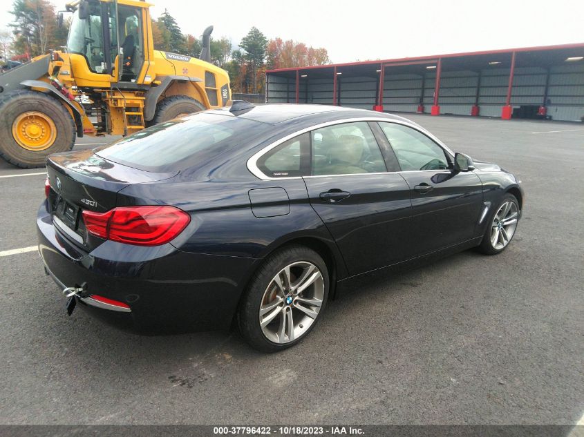 2019 BMW 430I GRAN COUPE XDRIVE WBA4J3C5XKBL10376