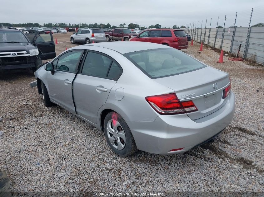 2013 HONDA CIVIC SDN LX - 19XFB2F5XDE097871